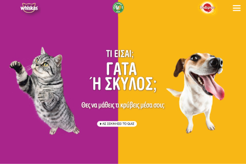 PEDIGREE / WHISKAS - CAT OR DOG